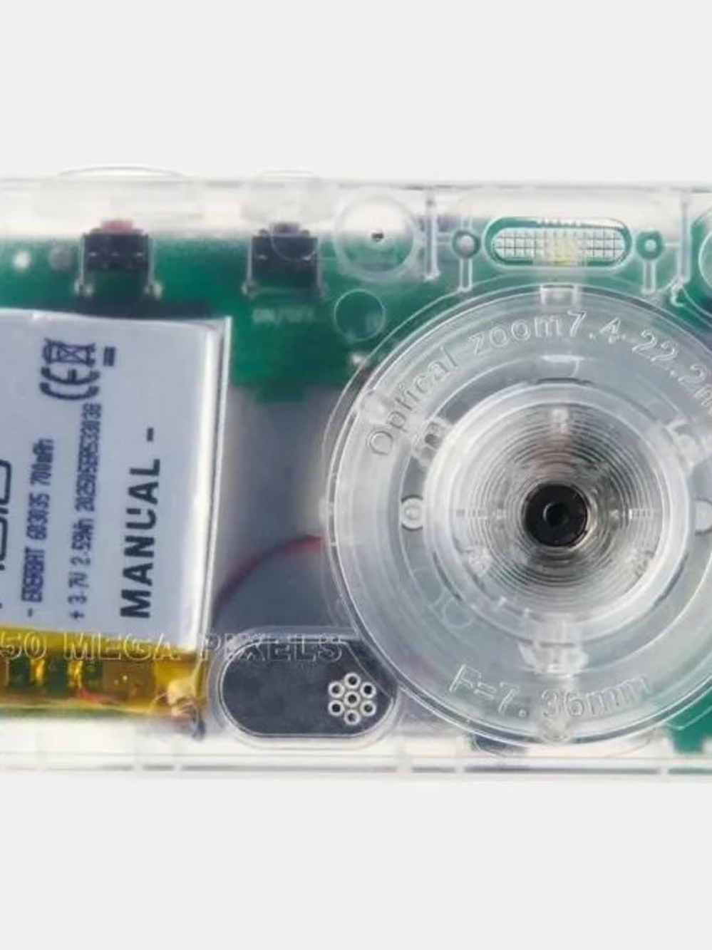 Manual Holo Digital Camera - Clear